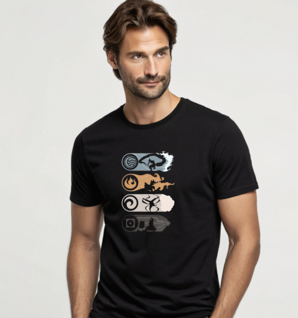 "Masters of the Elements" T-shirt - Image 5