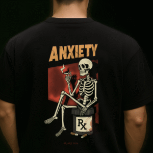 "ANXIETY" Oversized T-Shirt