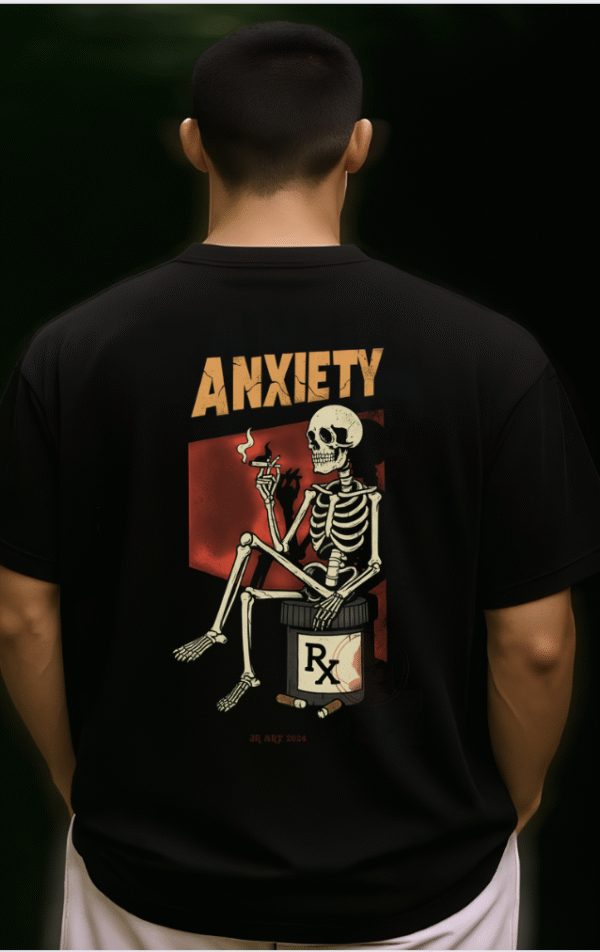 "ANXIETY" Oversized T-Shirt