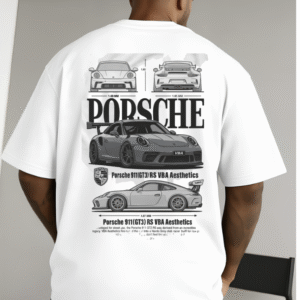 "PORCHE 911" Oversized T-shirt