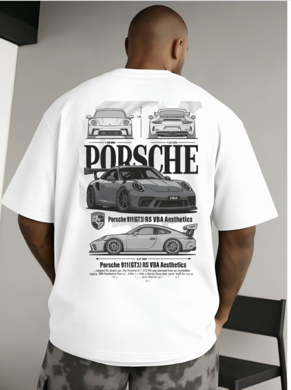 "PORCHE 911" Oversized T-shirt