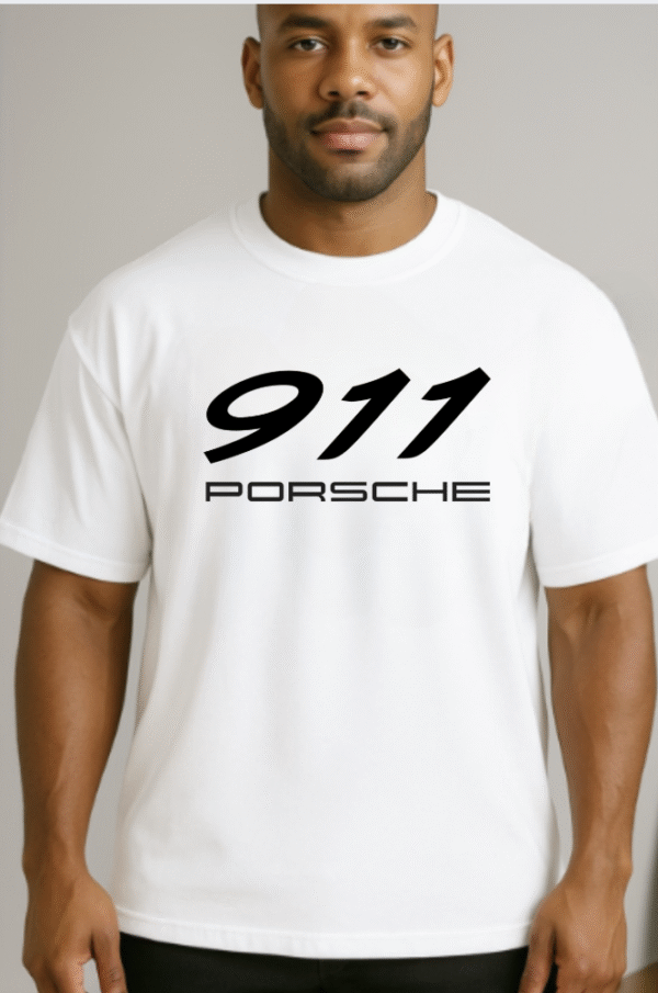 "PORCHE 911" Oversized T-shirt - Image 2