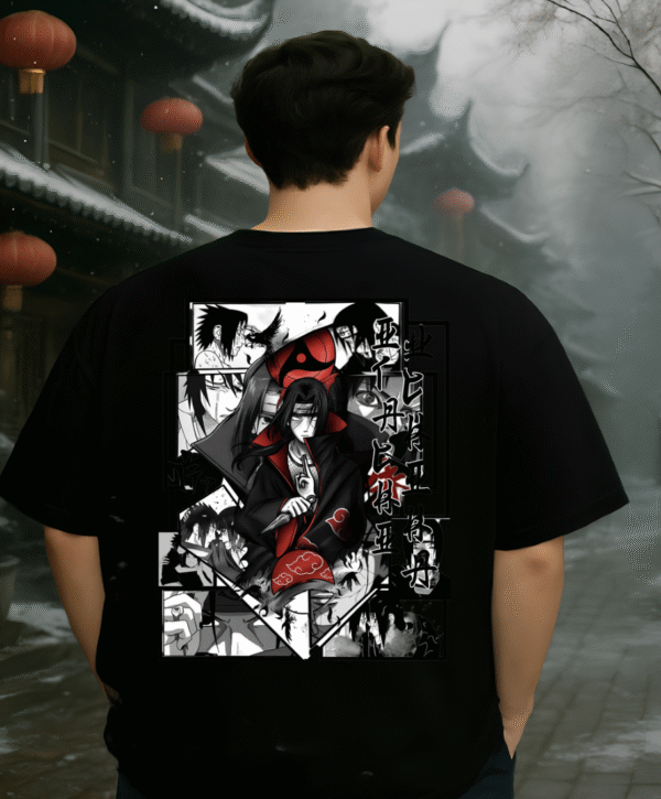 “Itachi Uchiha Akatsuki" Oversized T-Shirt