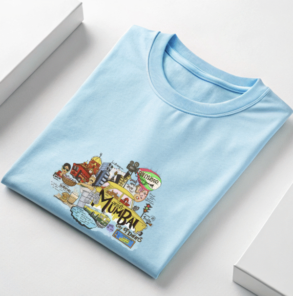 “Mumbai City of Dreams T-shirt" T-Shirt - Image 2