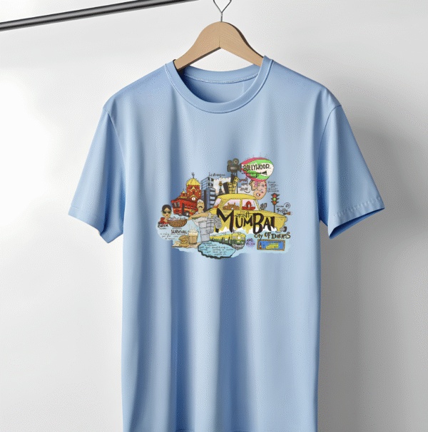 “Mumbai City of Dreams T-shirt" T-Shirt