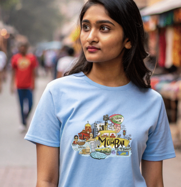 “Mumbai City of Dreams T-shirt" T-Shirt - Image 3
