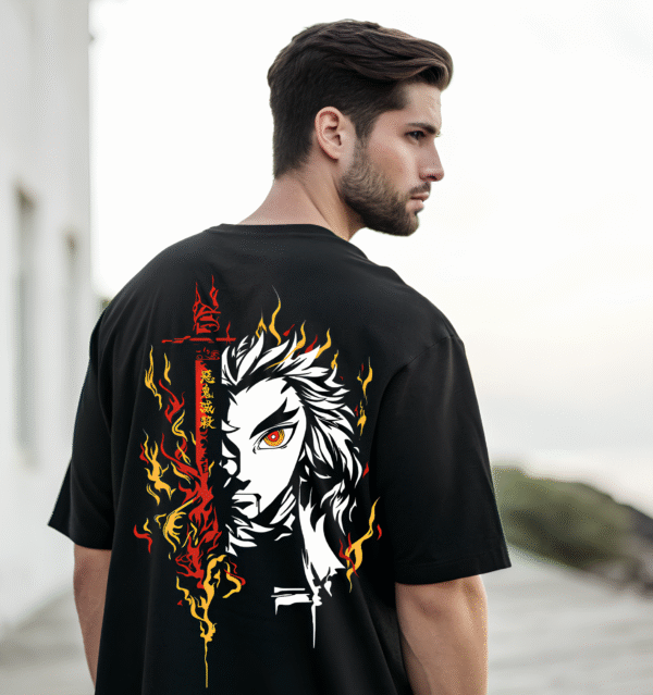 "Kyojuro Rengoku" Oversized T-Shirt