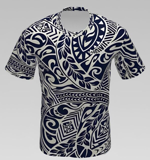"Baroque Flow" All-Over Print T-Shirt