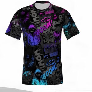 “Neon Boom Graphic" ALL OVER PRINT AOP T-Shirt