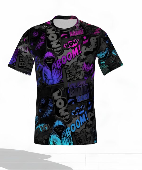 “Neon Boom Graphic" ALL OVER PRINT AOP T-Shirt