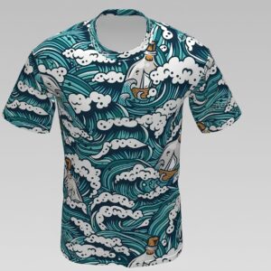 "Ocean Voyage" All-Over Print (AOP) T-Shirt