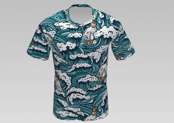 "Ocean Voyage" All-Over Print (AOP) T-Shirt