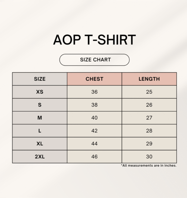 "Baroque Flow" All-Over Print T-Shirt - Image 2