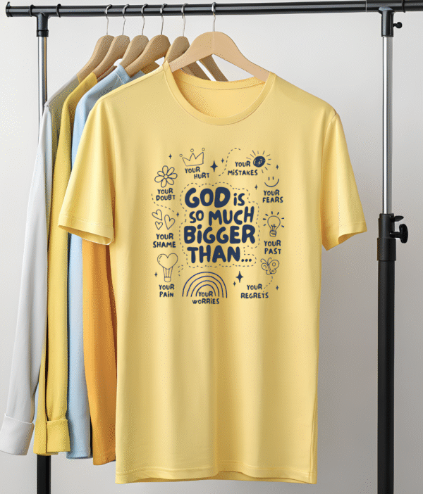 "GOD IS THE BIGGER" T-Shirt