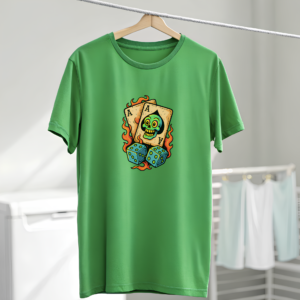 Lucky Skull Ace Graphic T-Shirt