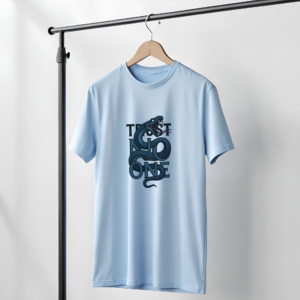 Trust No One Snake Graphic T-Shirt