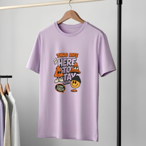 Thug Life Here To Stay Graphic T-Shirt