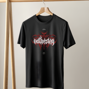 Black Metal Inferno Graphic T-Shirt