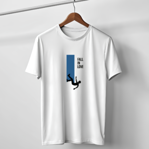 Fall In Love – Minimalist Graphic T-Shirt