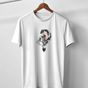 Dragon Sword Ink Art T-Shirt