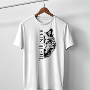 The Hunter Wolf Graphic T-Shirt