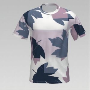 Autumn Leaves Pattern (AOP) T-Shirt